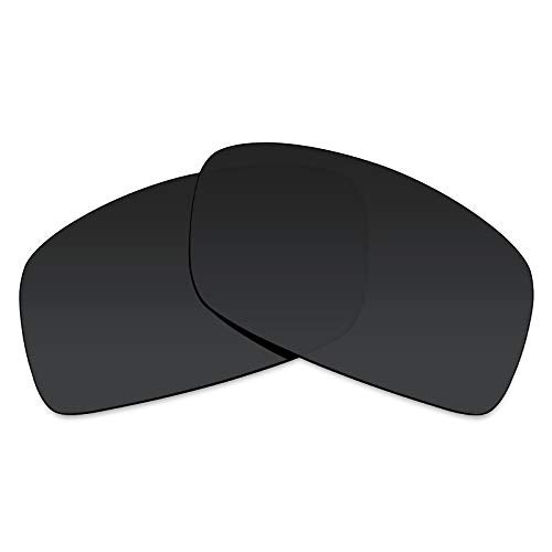 Alphax Stealth Black Polarized Replacement Lenses for Oakley Square Wire 2 (2014) OO4075 - Image 2