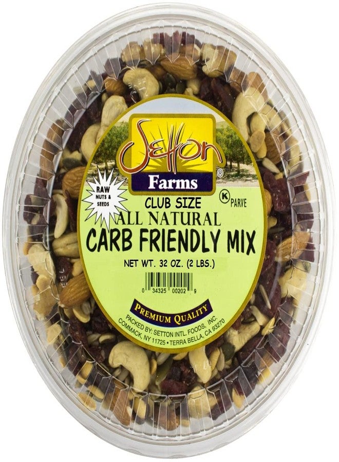 Setton Farms Carb Friendly Health Mix | Premium Quality | Bulk Value Size 32 oz. (With Cranberries, Sunflower Seeds, Pumpkin Seeds, Almonds, Cashews, Soynuts and Walnuts) (2 Lb.) - Image 1