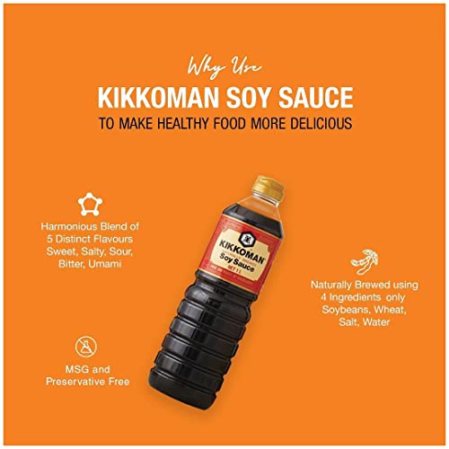 Kikkoman Soy Sauce, 1 l - Image 4