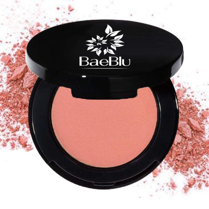 BaeBlu Organic Blush 100% Natural Pressed Mineral Powder, Made in the USA, Kinzley - Image 1