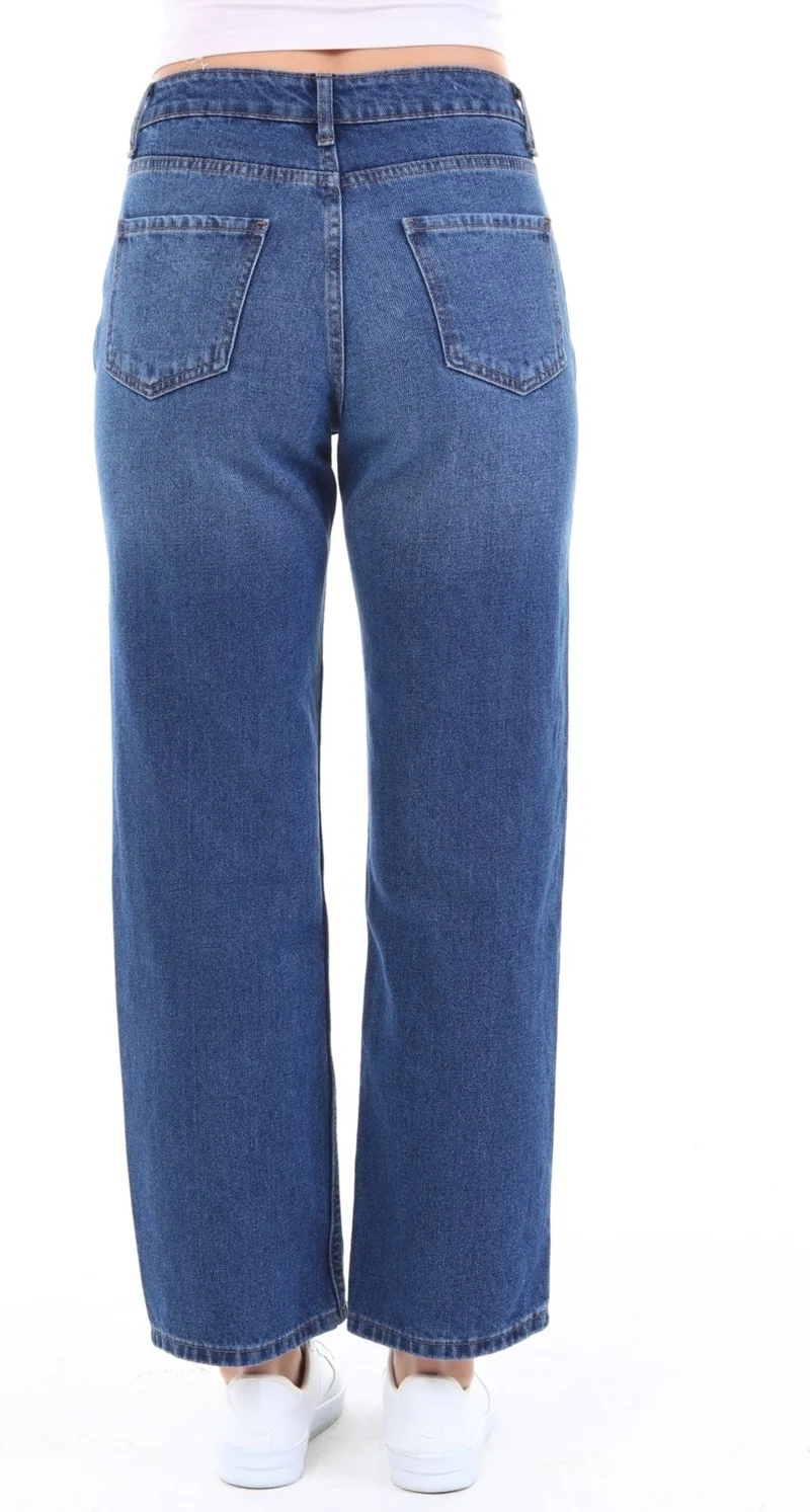 Cedy Denim Women's High Waist Casual Jeans Plus Size Jeans - C602