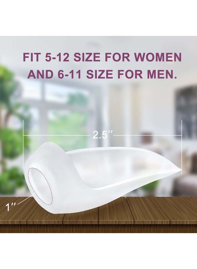 Promifun Gel Bunion Protector Shield, 10 Pack of Bunion Pads and Cushions, Bunion Guard for Big Toe, Relieve Foot Pain from Friction, Rubbing and Pressure - Clear - Image 3