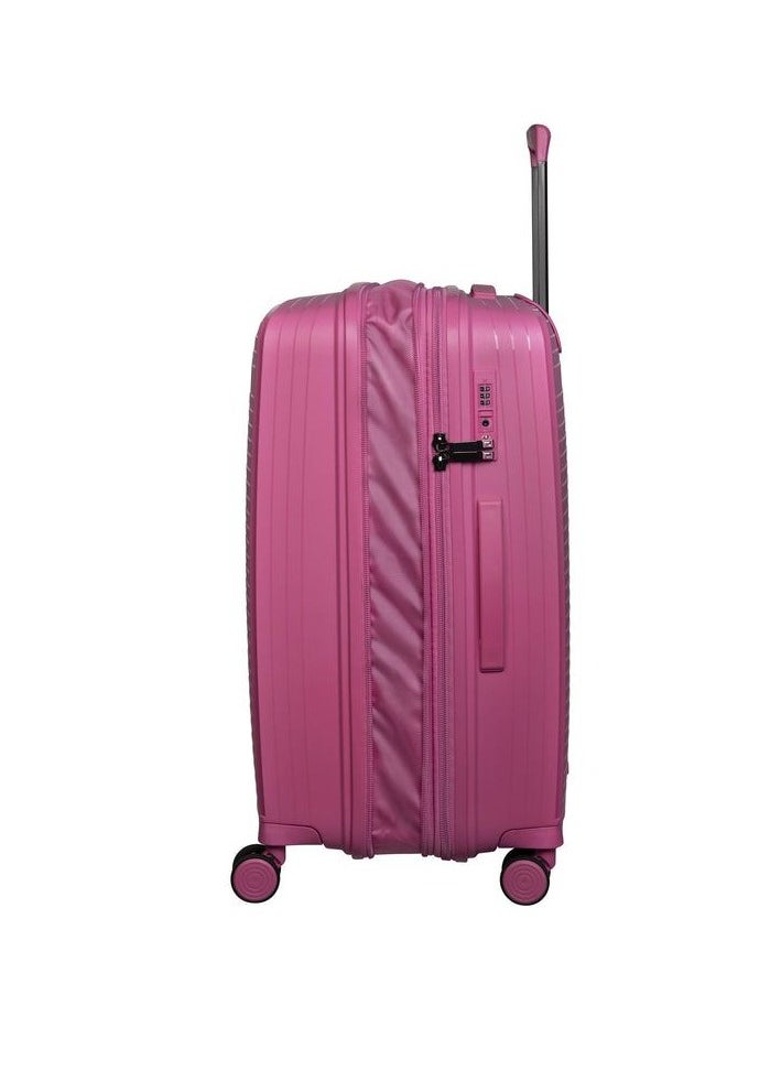 it Luggage it luggage Spontaneous, Unisex Polypropylene Material Hard Case Luggage, 8x360 degree Spinner Wheels, Expandable Trolley Bag, TSA Type lock,15-2881-08, Size Cabin, Color Azalea Pink  - Image 2