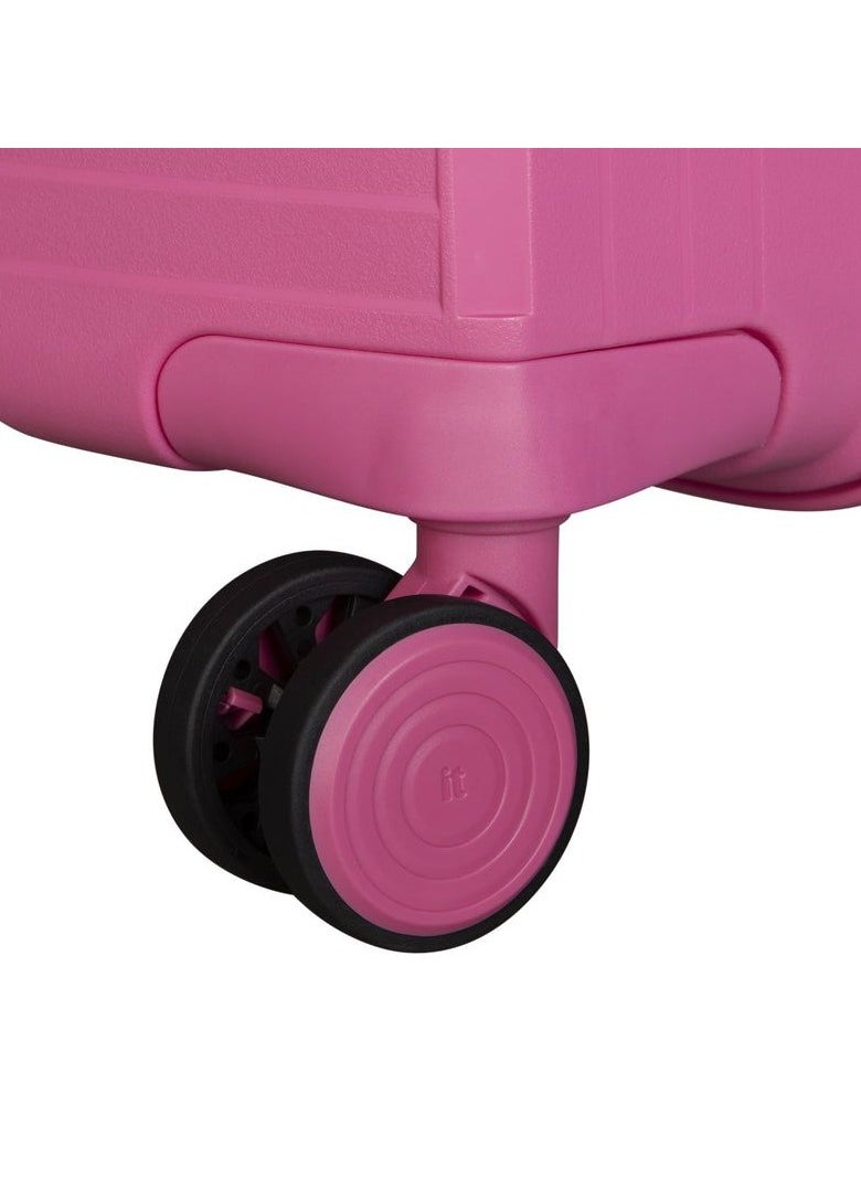 it Luggage it luggage Spontaneous, Unisex Polypropylene Material Hard Case Luggage, 8x360 degree Spinner Wheels, Expandable Trolley Bag, TSA Type lock,15-2881-08, Size Cabin, Color Azalea Pink  - Image 5