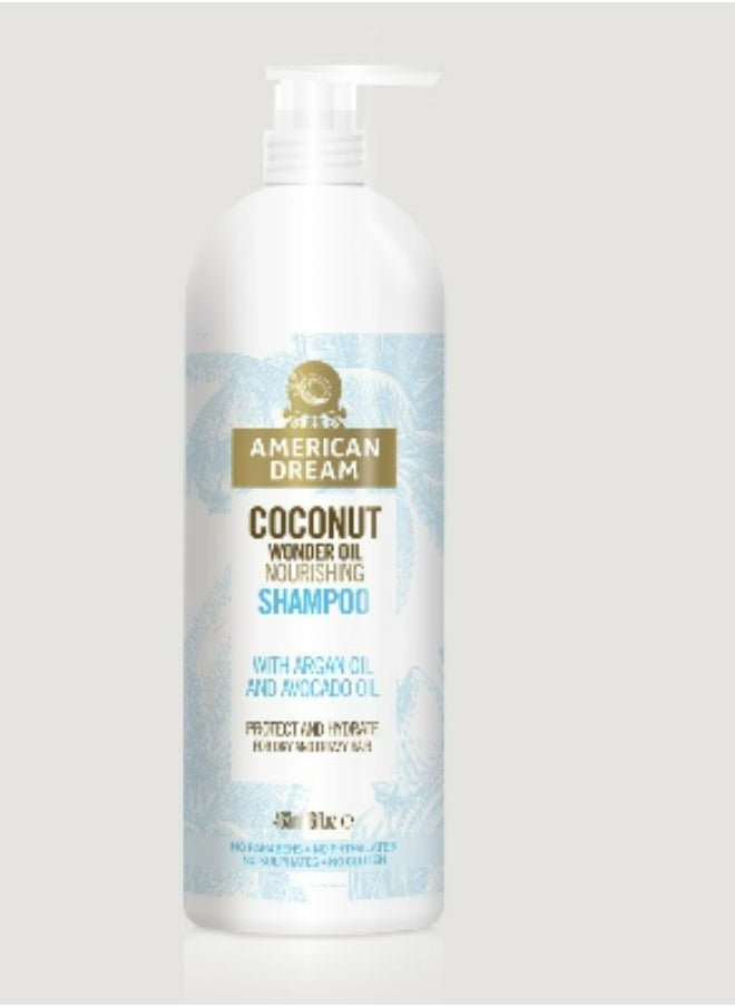 AMERICAN DREAM - COCONUT WONDER OIL NOURISHING SHAMPOO 463 ML - Image 1
