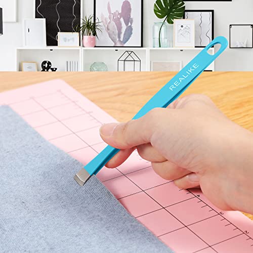REALIKE Brayer Roller & Mat Tweezers Remover Set Craft Stamping Brayer Tools Compatible with Cricut/Silhouette/Brother Crafting Printmaking - Image 3