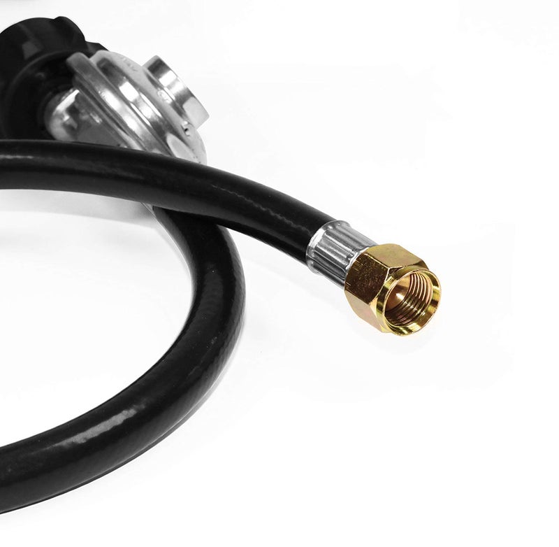 DOZYANT Propane Regulator and Hose Universal Grill Regulator Replacement Parts, QCC1 Hose and Regulator for Most LP Gas Grill Heater and Fire Pit Table, 2 Feet - Image 4