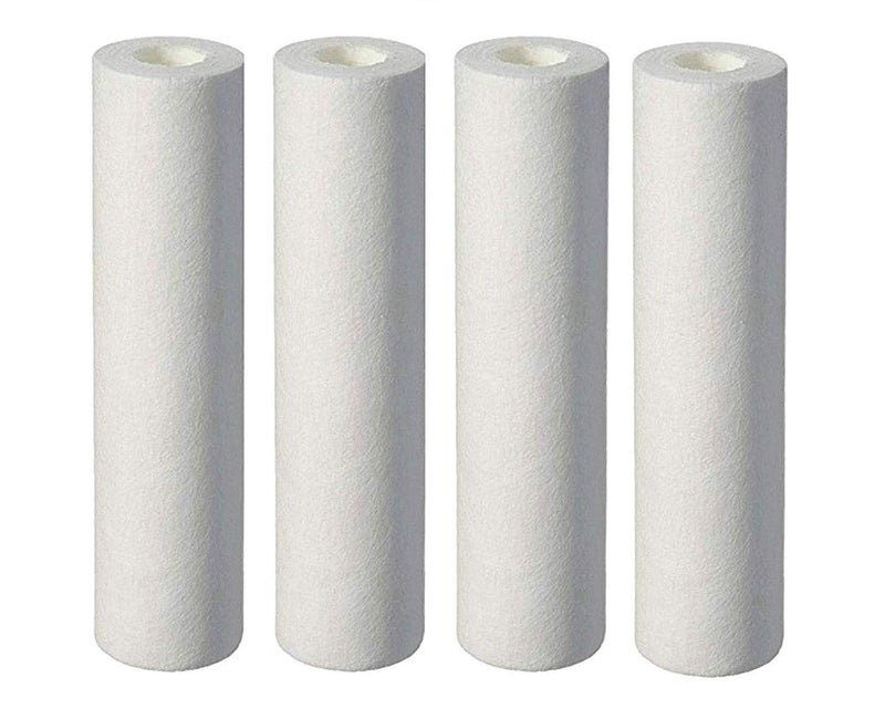 AQUALIQUID RO 5 Micron 10 Inch PP Spun Filter Suitable All Type RO Water Purifier 4 Pcs - Image 1