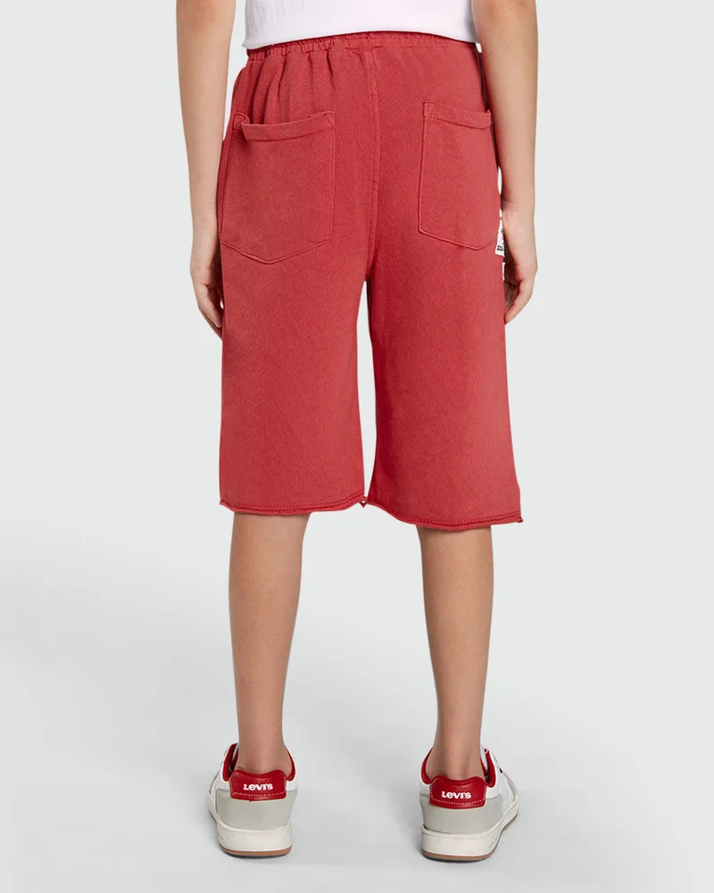 Ovs Cranberry Red Shorts For Active Boys