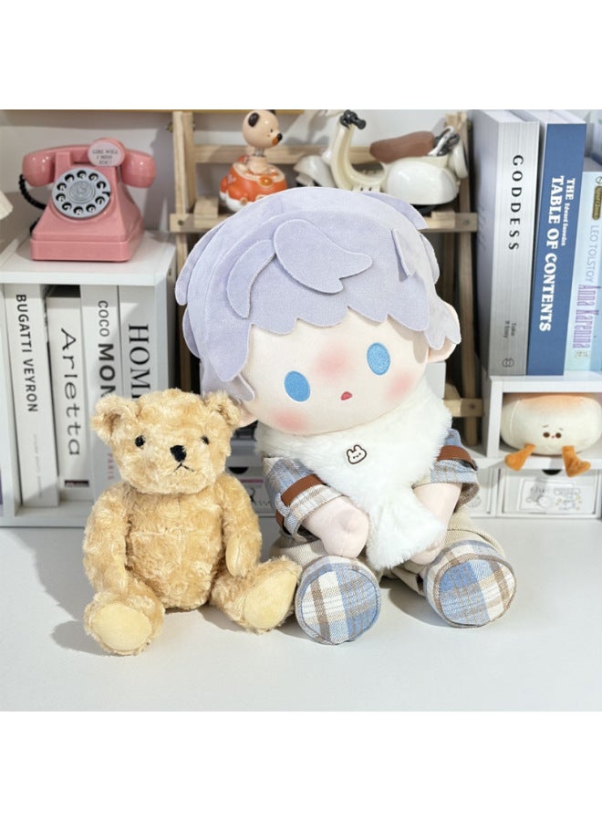 Jem Coco 20cm Doll Clothes Genuine Snow Plum 40cm Cotton Doll Clothes Cute Doll Suit-Specifications:No Doll (order Corresponding Size)-Color:40cm Hunting Plum 4-point Set - Image 5