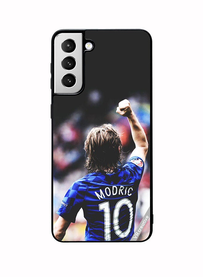 VR CREATIVE Protective Case Cover For Samsung Galaxy S22 Plus 5G Luka Modric Design Multicolour - Image 1