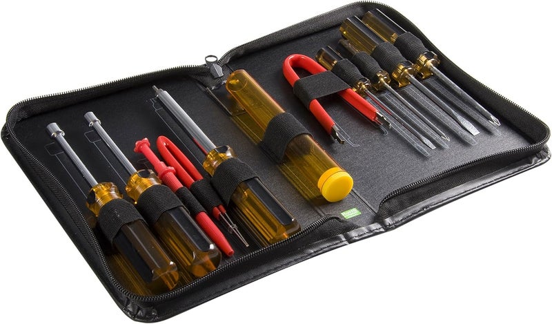 StarTech .com 11 Piece Computer Tool Kit - PC Repair Tool Kit with Zippered Vinyl Carrying Case , TAA (CTK200) - Image 1