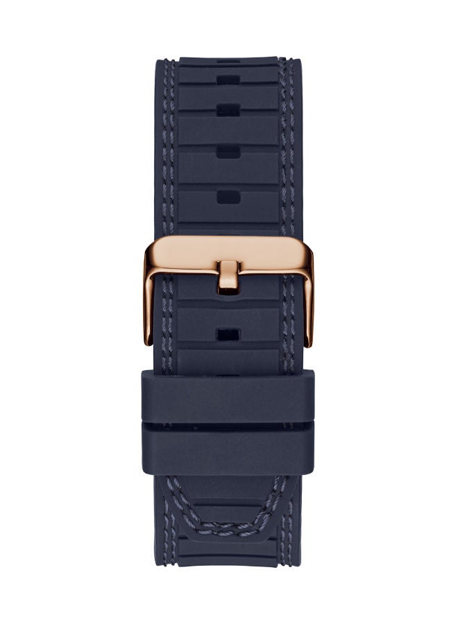 GUESS Rubber Chronograph Wrist Watch GW0487G4 - Image 5