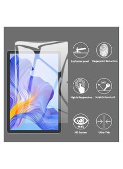 Generic 2 Pcs Screen Protector for Honor Pad X8 10.1inch Tablet, Tempered Glass Screen Protector, [Scratch Resistant] [9H Hardness], The Fingerprint Unlock Function Is Normal,Tempered Glass Film  - Image 2
