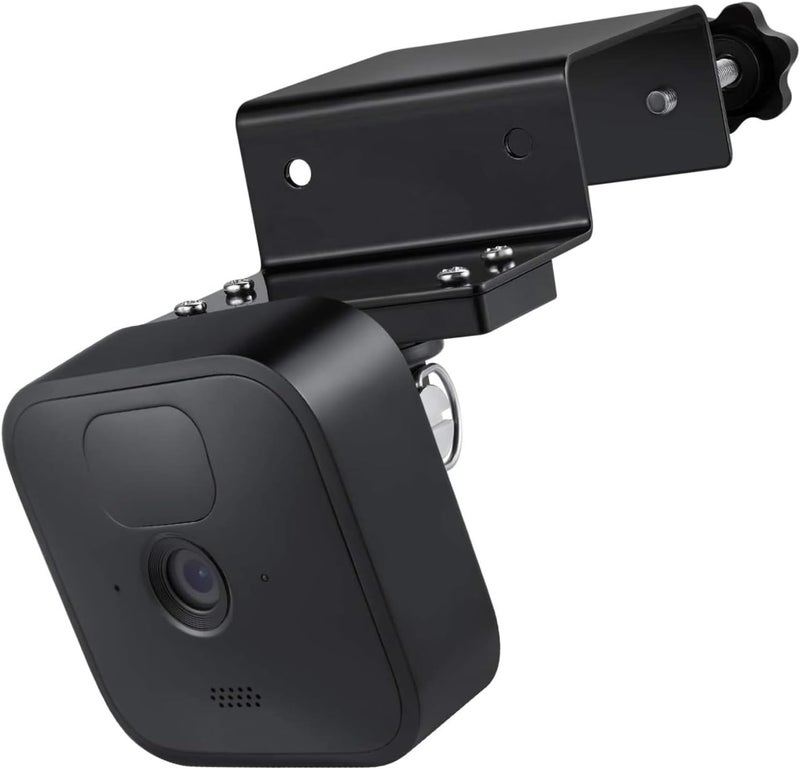 Wasserstein Door Mount Compatible with Arlo HD/Pro/Pro2/Pro3/Pro4/Pro5S/Ultra/Ultra2/Essential, Blink Outdoor/XT2, Ring Stick Up Cam Battery/Spotlight Cam Battery, eufyCam E/2/2C (Black) - Image 1