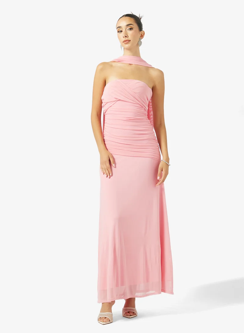 Ginger Soft Touch Draped Bodycon Dress