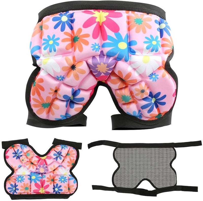 klarako Kids Hip Pad Protector Snowboard Skating Hip Butt Protection Pad for Children, Skating Cycling Outdoor Activities - Image 2