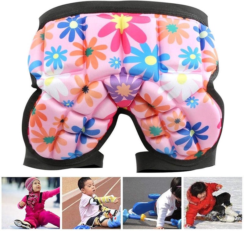 klarako Kids Hip Pad Protector Snowboard Skating Hip Butt Protection Pad for Children, Skating Cycling Outdoor Activities - Image 4