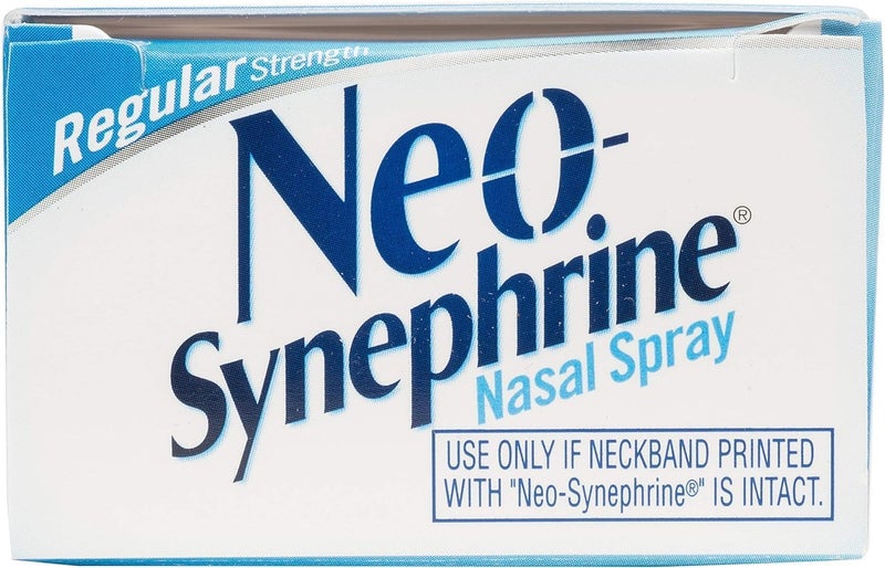 NeoSynephrine Nasal Decongestant Spray Regular Strength 050 oz PACK OF 3 - Image 5