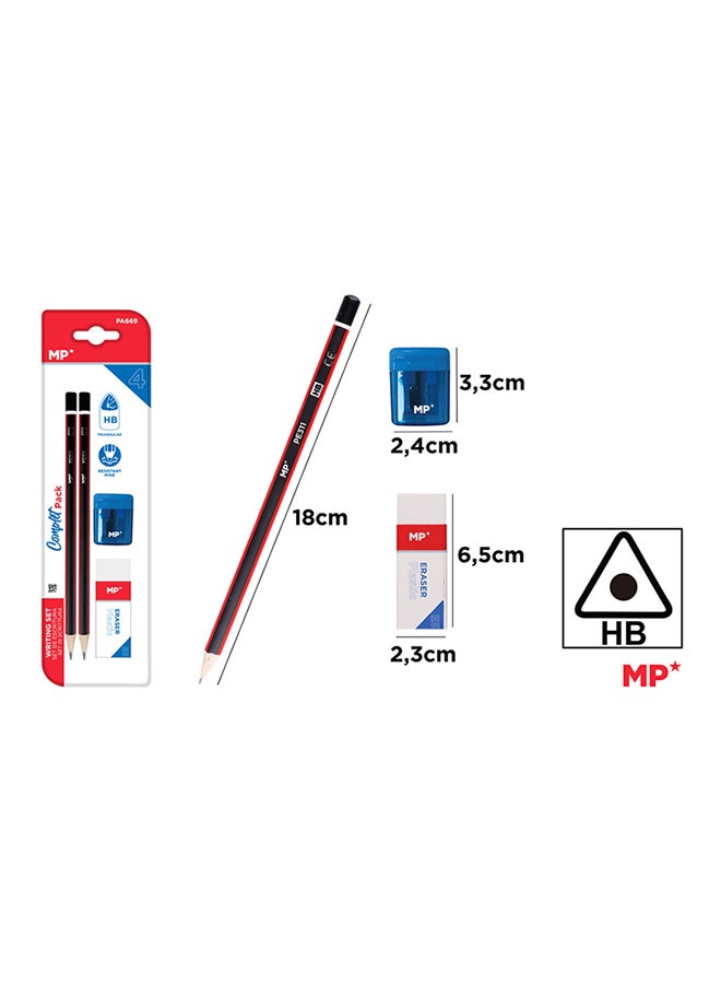 MP Writing Set 4pcs MP