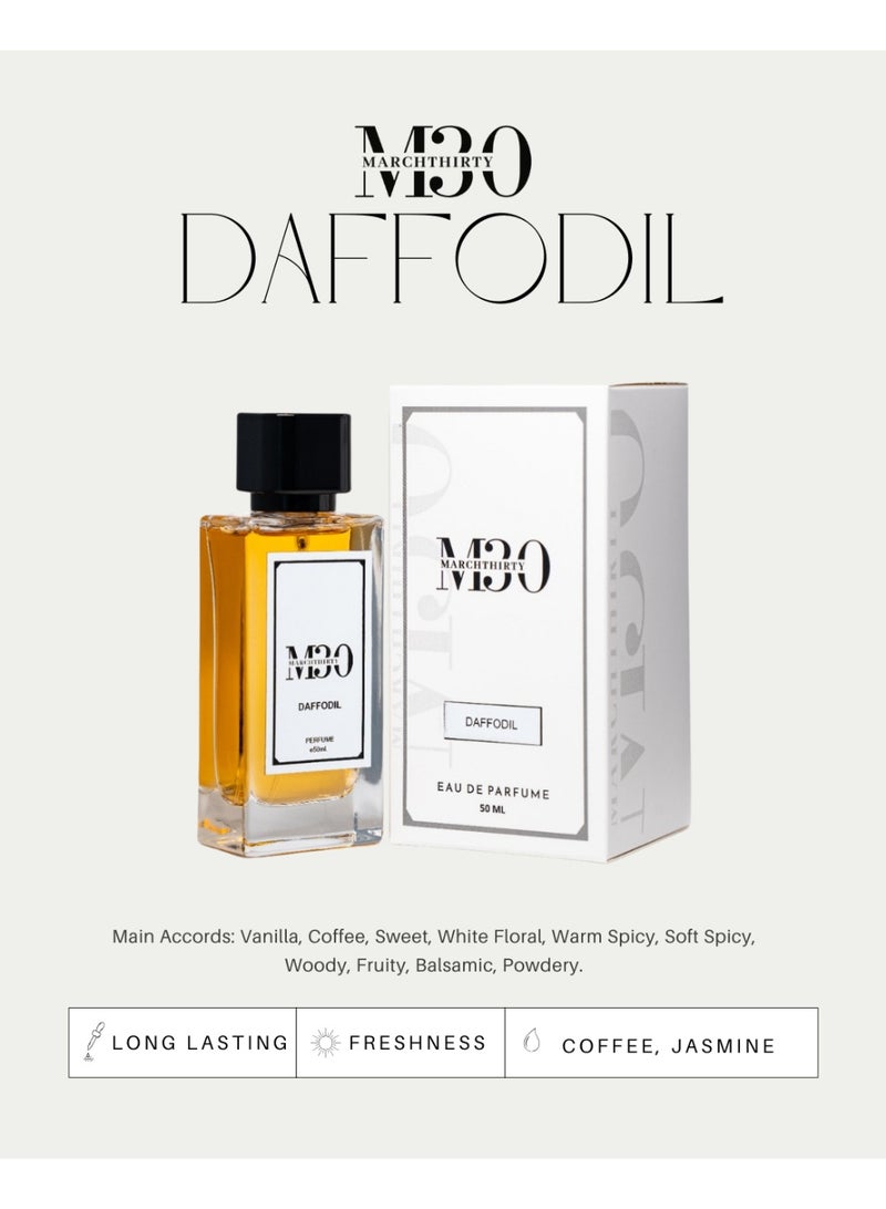 March Thirty – Daffodil Eau de Parfum 50ml for Women - Image 3