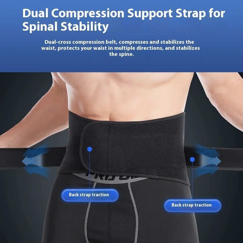 Bluejw Sports Waist Trimmer for Running, Fitness Training - Adjustable Abdominal Support Belt - Men & Women Outdoor Workout Protector - Image 5