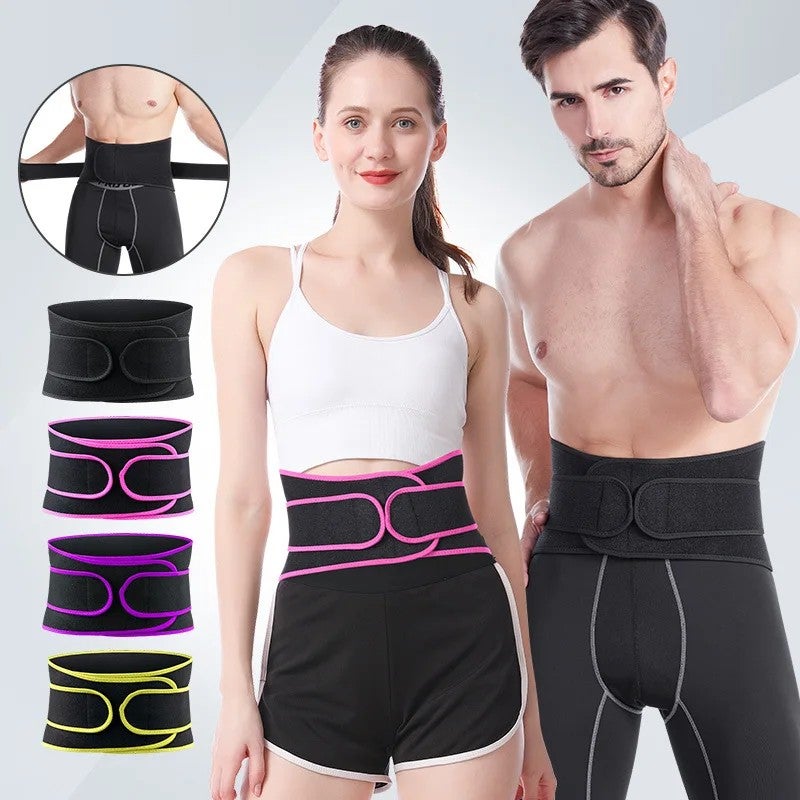 Bluejw Sports Waist Trimmer for Running, Fitness Training - Adjustable Abdominal Support Belt - Men & Women Outdoor Workout Protector - Image 2