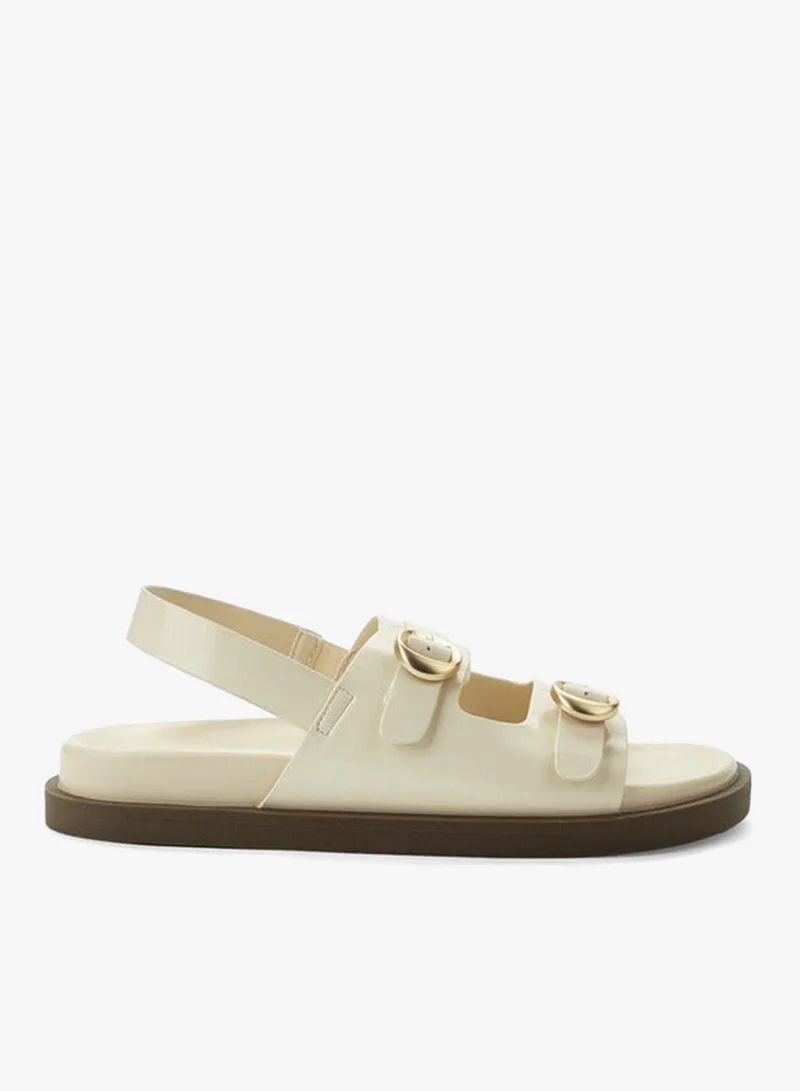Women Buckle Detail Sandals