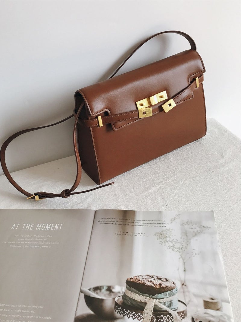 Yangshulin Manhattan Genuine Leather Women'S Bag Model High-End Cowhide Handbag Crossbody Bag For Women - Image 3