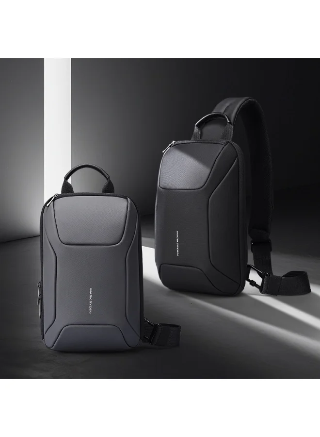 MARK RYDEN MARK RYDEN MR 707 Future Concept Crossbody Bag ,Slim Anti-Theft Splash-Proof Oxford Bag , RFID Blocking Travel Daypack with Organized Compartments, YKK Zipper