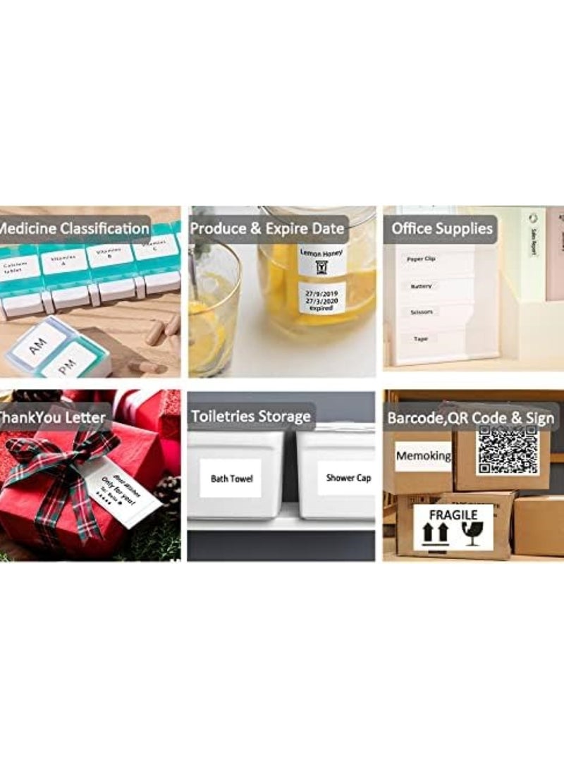 Huitich Self-Adhesive Label Stickers - 50x30mm, 230 pcs Roll - Image 3
