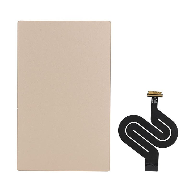 Golden Trackpad With Flex Cable For Macbook Retina Mid 2015 12 Inch Model 534 High Quality Material Seamless Installation Gold - Image 2