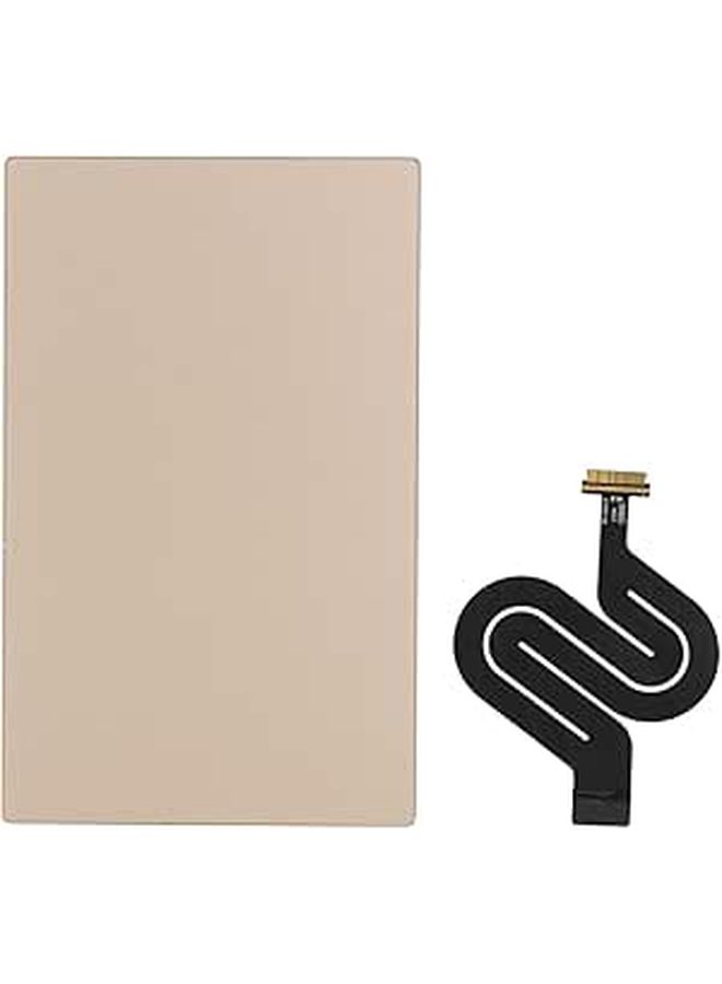 Golden Trackpad With Flex Cable For Macbook Retina Mid 2015 12 Inch Model 534 High Quality Material Seamless Installation Gold - Image 1
