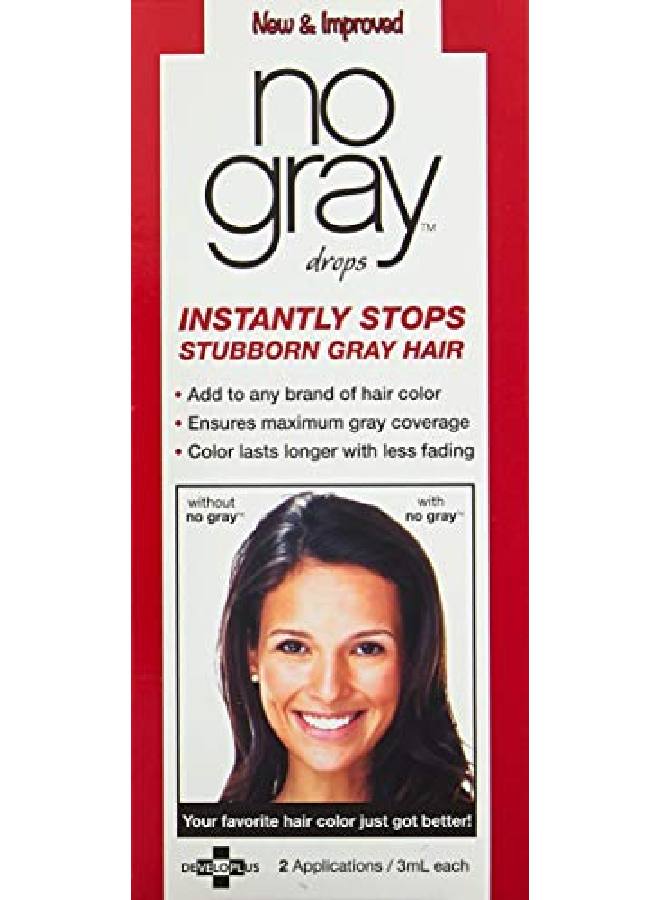 No Gray Hair Color Additive Drops 2 Applications ; Extend The Time Between Root Touch Ups - Image 3
