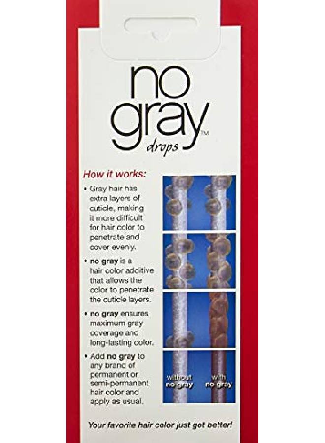 No Gray Hair Color Additive Drops 2 Applications ; Extend The Time Between Root Touch Ups - Image 4