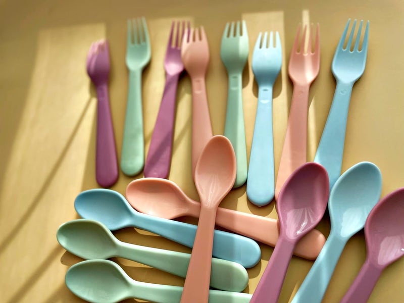 ChaLeeMoo 16Pcs Kids Plastic Spoons, Multicolor Toddler Utensils, Reusable Kids Silverware Set, BPA Free, Ideal Kids Cutlery Set for School Lunch, Camping, Travel, Party Favors, Dishwasher Safe - Image 5