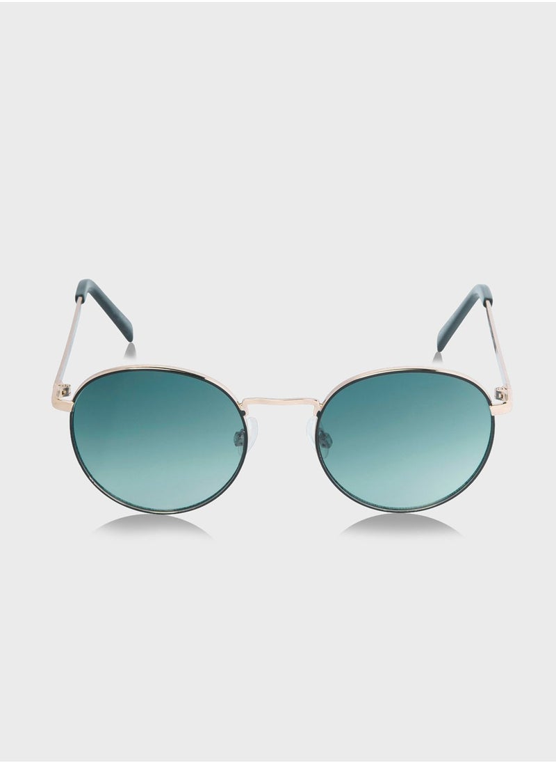 JACK & JONES - Jacryder Retro Round Sunglasses - Image 1