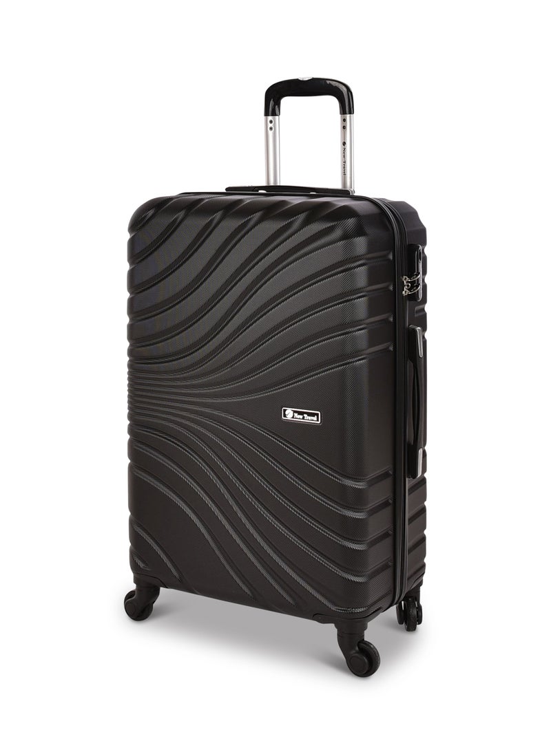 NEW TRAVEL New Travel ABS Luggage Set, Hard Trolley Travel Bag, Lightweight and Durable, with Carry On Cabin Sizes, Combination Lock and 4 Wheels, Size 20/24/28, NT802/3P  - Image 2
