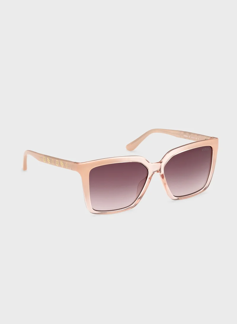 جس Square Uv-Protected Wayfarer Sunglasses