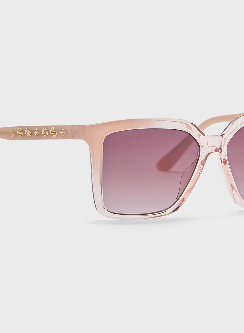 GUESS Square Uv-Protected Wayfarer Sunglasses - Image 4