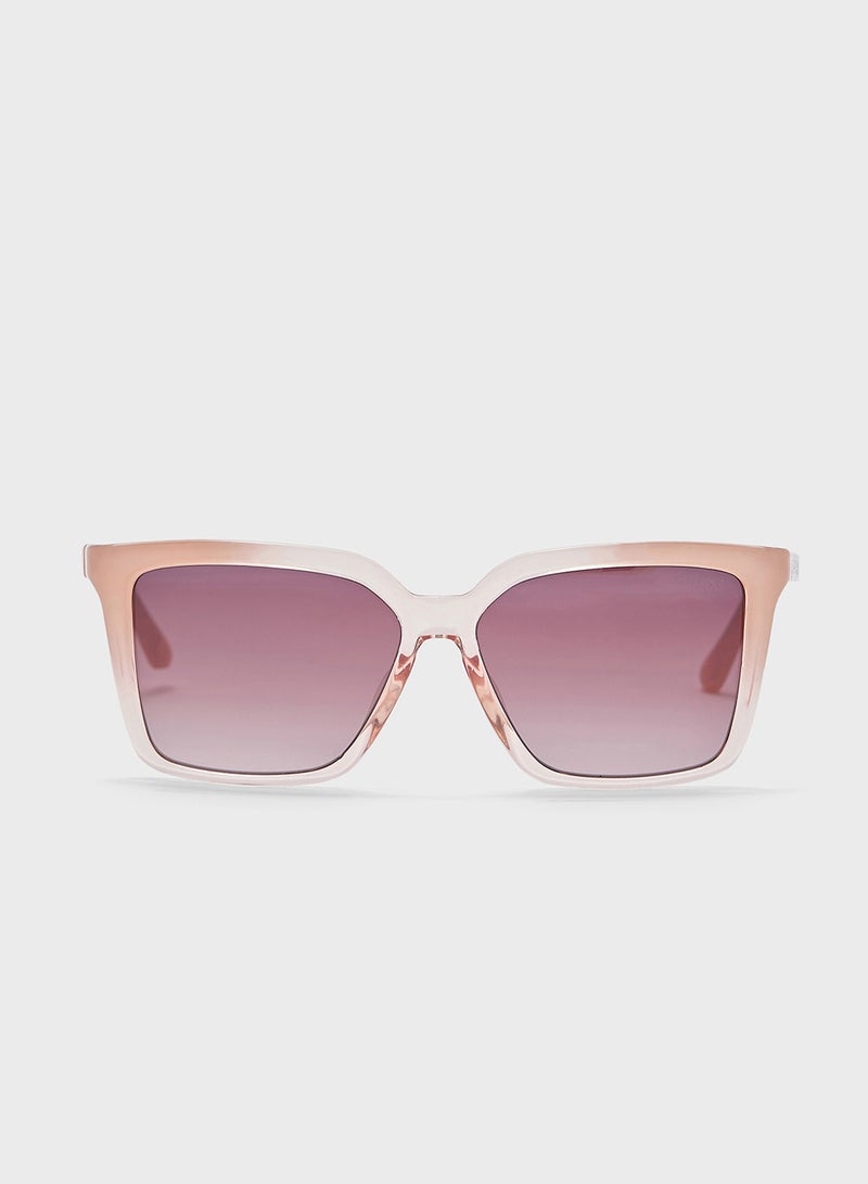 GUESS Square Uv-Protected Wayfarer Sunglasses - Image 2