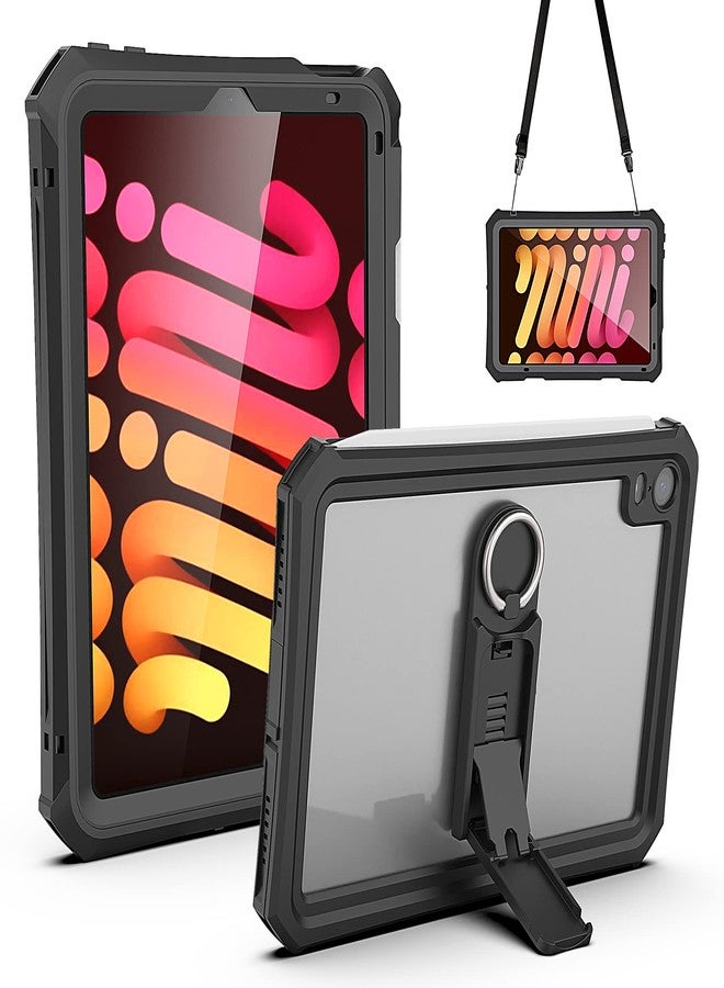 VGGNUU جراب VGGNUU لجهاز iPad Mini 6، غطاء مقاوم للماء لجهاز iPad Mini من الجيل السادس مع واقي شاشة مدمج وحامل قلم، جراب حماية متين مقاوم للصدمات لجهاز iPad Mini 6 شديد التحمل إصدار 2021 مقاس 8.3 بوصة - Image 1
