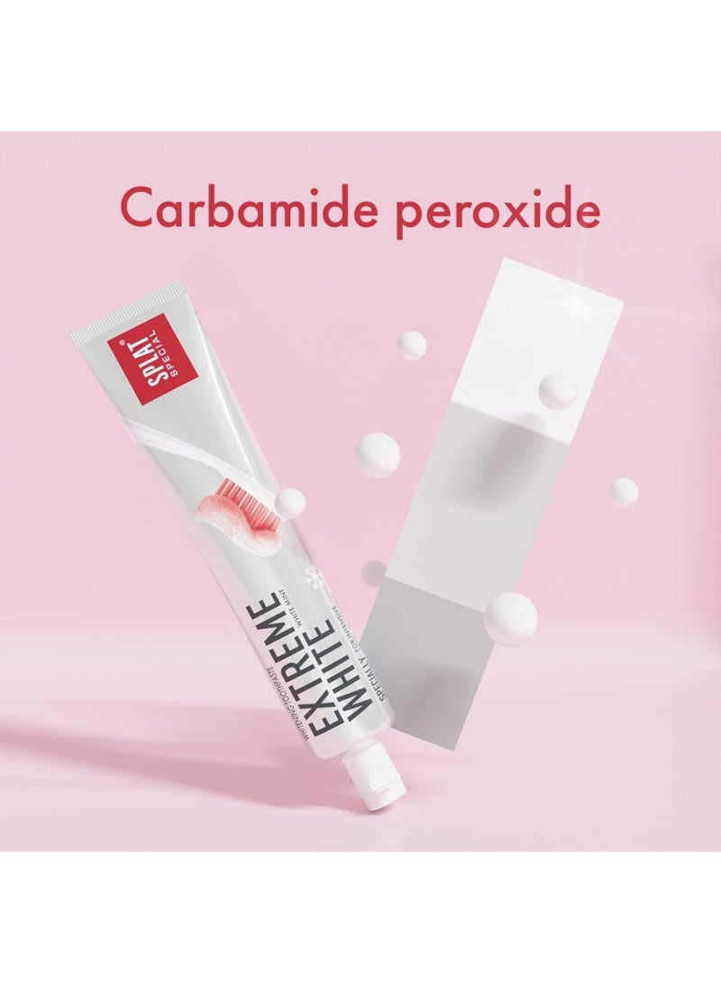 SPLAT Special Extreme White Natural Toothpaste for Sensitive Whitening Teeth 75ml - Image 4