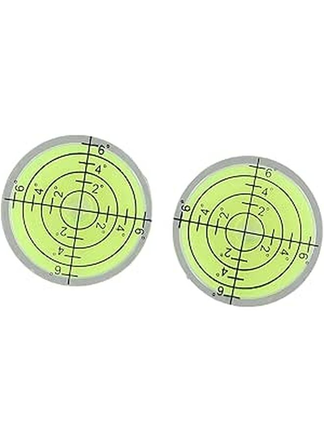 Acrylic Bubble Level Set 32x7mm Horizontal Precision Vial for Accurate Measurement Alignment - Image 1