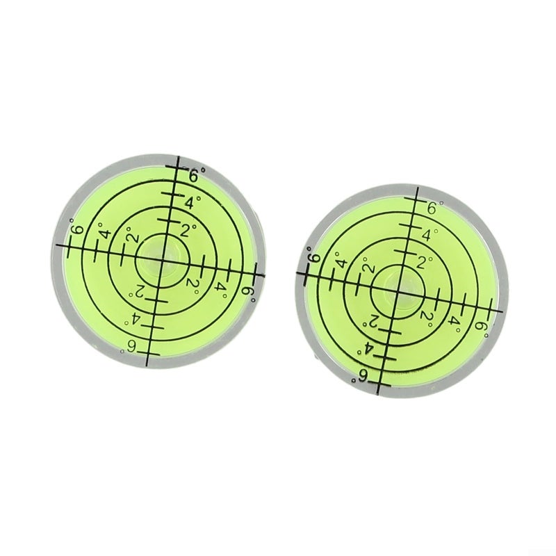 Acrylic Bubble Level Set 32x7mm Horizontal Precision Vial for Accurate Measurement Alignment - Image 2
