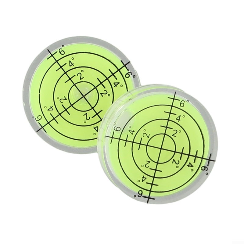 Acrylic Bubble Level Set 32x7mm Horizontal Precision Vial for Accurate Measurement Alignment - Image 3