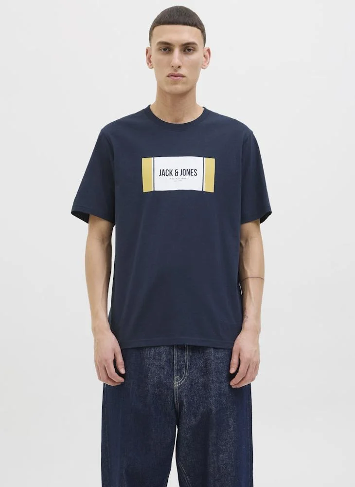 JACK & JONES Jjhayato Crew Neck T-Shirt
