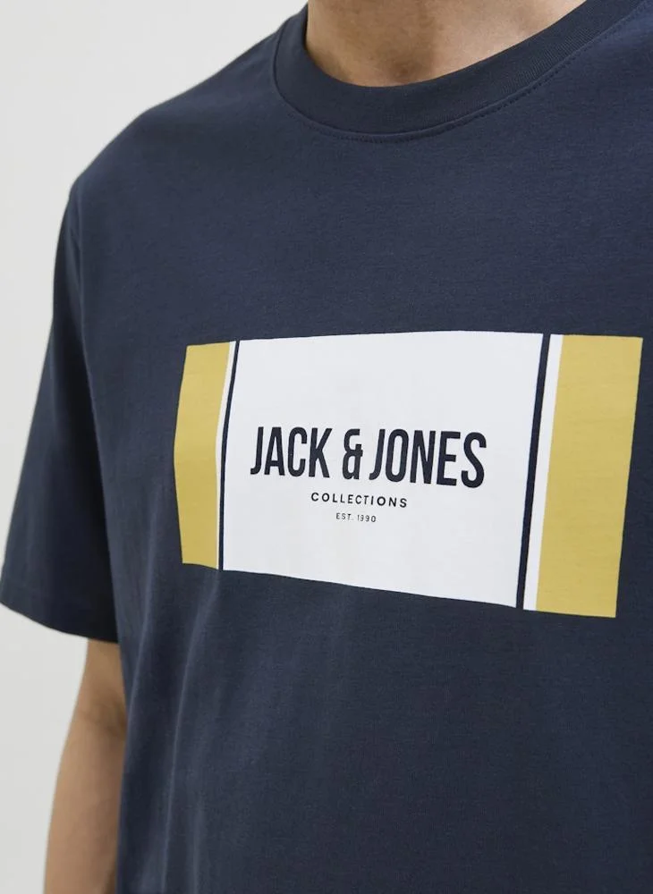 JACK & JONES Jjhayato Crew Neck T-Shirt