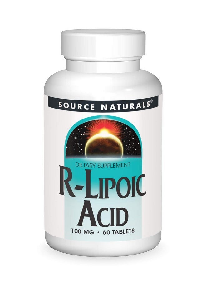 Source Naturals R Lipoic Acid 100Mg Key To Cellular Energy Generation 60 Tablets  - Image 2