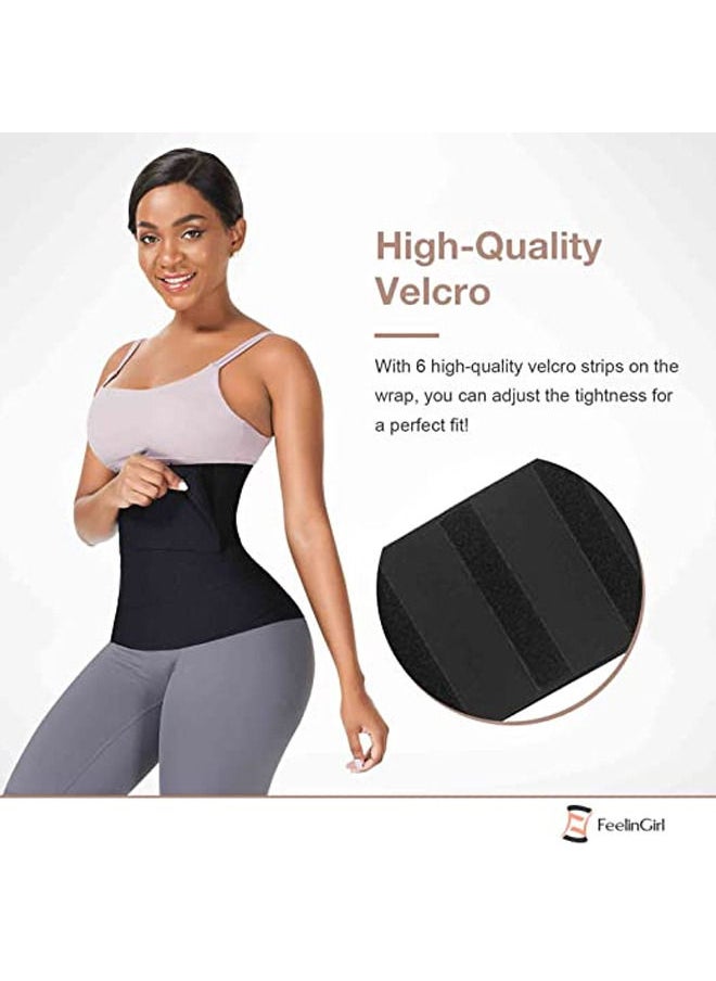 Rock Pow - Waist Trainer for Women Detachable Plus Size Adjust Tummy Wraps Band for Stomach Body Trimmer Waist Training - Image 1